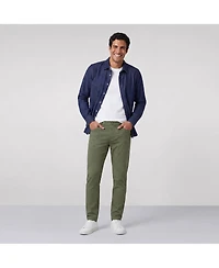 Jack Archer Men's Charter Straight-leg Cotton-Lyocell Blend Travel-ready Pants