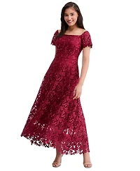 Xscape Women's Lace High-Low Ball Gown