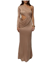 Jluxlabel Women's Golden Frame Accent Dress