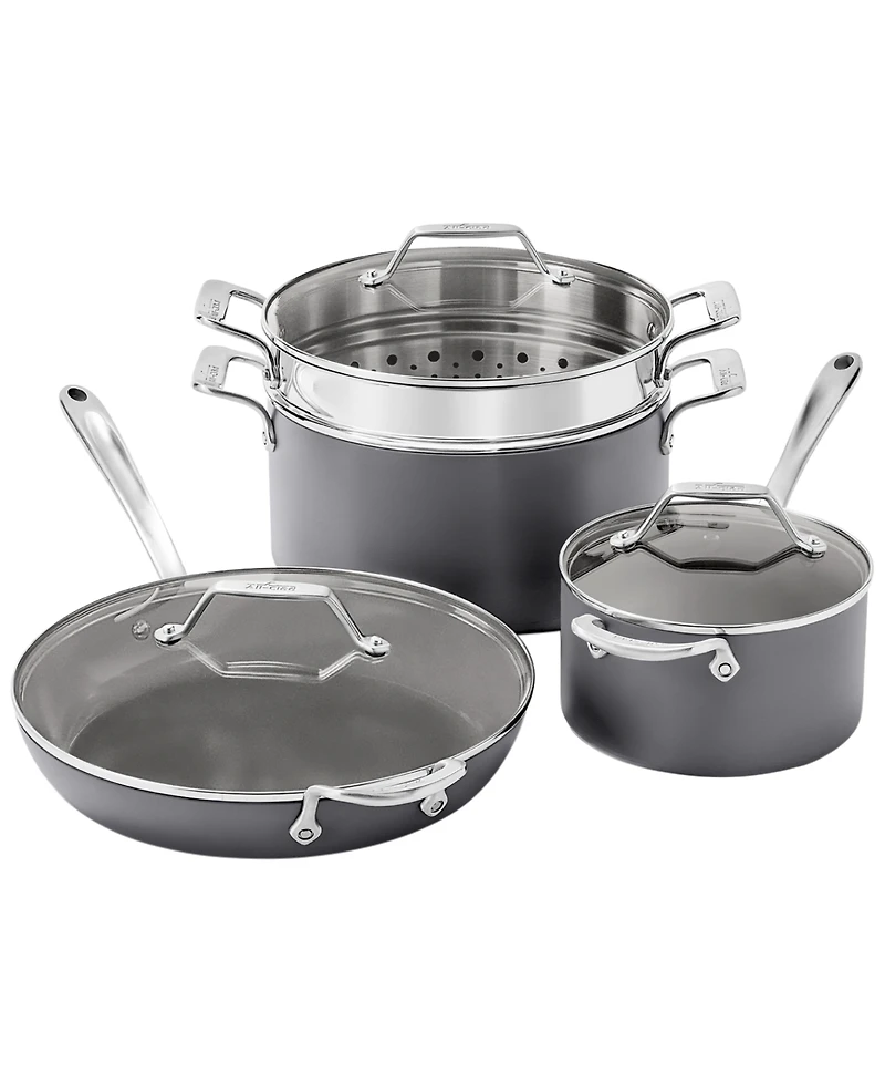 All-Clad Ceramic Nonstick 7-Piece Cookware Set
