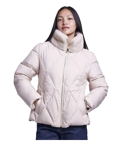 Blue Duck Women's Quilted down cropped jacket