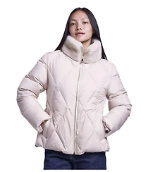 Blue Duck Women's Quilted down cropped jacket