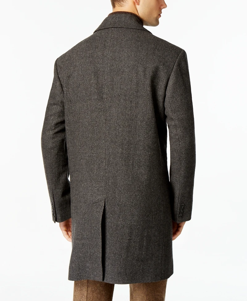 London Fog Coventry Wool-Blend Overcoat