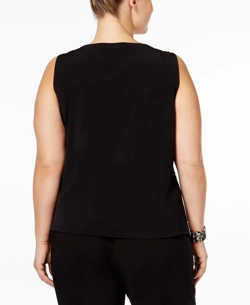 Msk Plus Embellished Blouse