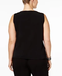 Msk Plus Embellished Blouse