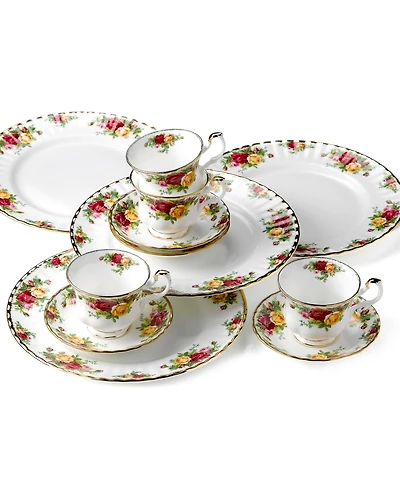Royal Albert Old Country Roses 12-Pc. Service for 4