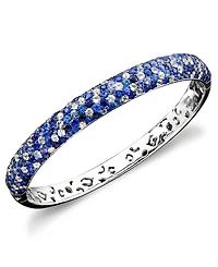 Effy Sapphire Bangle Bracelet (10-3/8 ct. t.w.) in Sterling Silver