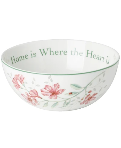 Lenox Butterfly Meadow Serving Bowl, Home Is Where the Heart Is