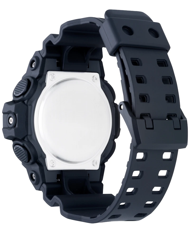 G-Shock Men's Analog-Digital Black Resin Strap Watch 53x58mm Ga-700-1B