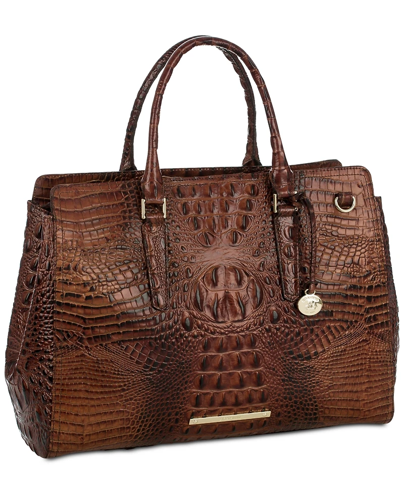 Brahmin Finley Carryall Satchel Bag