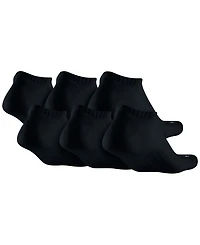 Nike Unisex Everyday Plus Cushioned Training No-Show Socks 6 Pairs