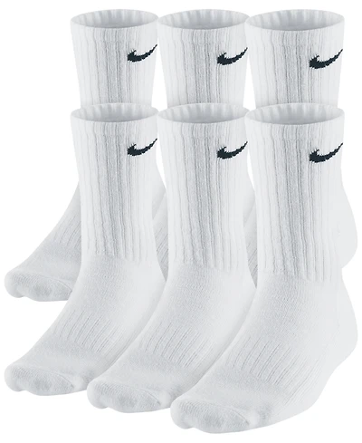 Nike Men's Cotton Crew Socks 6-Pack