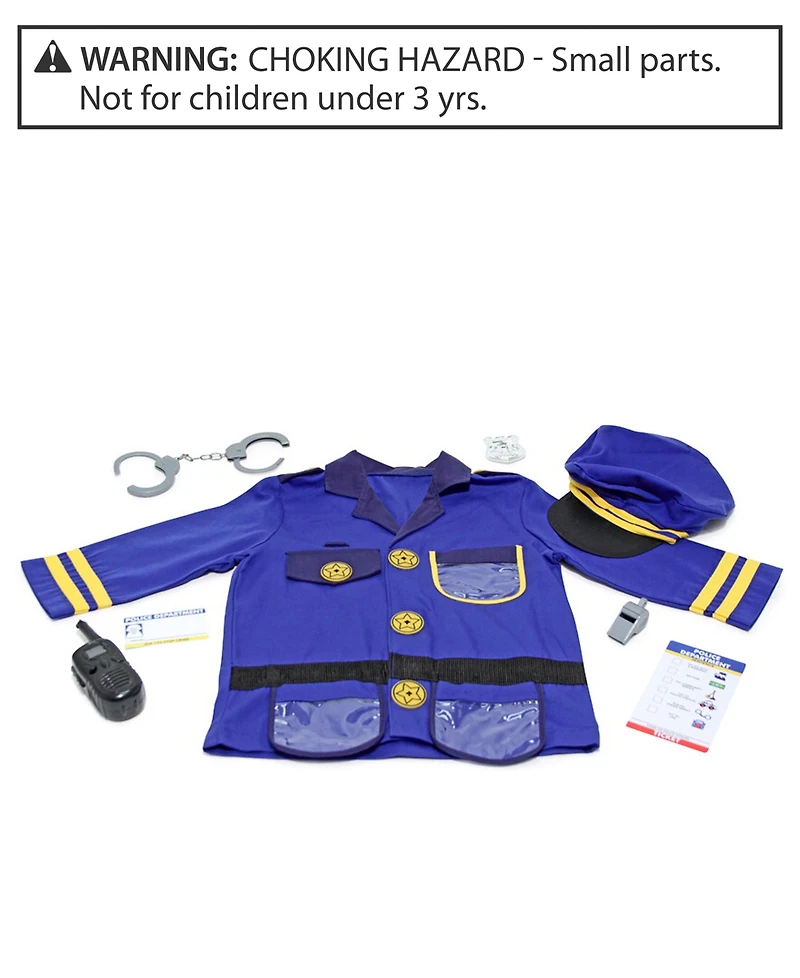 Melissa & Doug Police Officer Role Play Costume Set