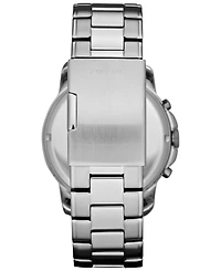 Fossil Men's Chronograph Grant Stainless Steel Bracelet Watch 44mm FS4736