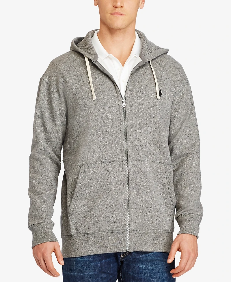 Polo Ralph Lauren Men's Big & Tall Full-Zip Signature Fleece Hoodie