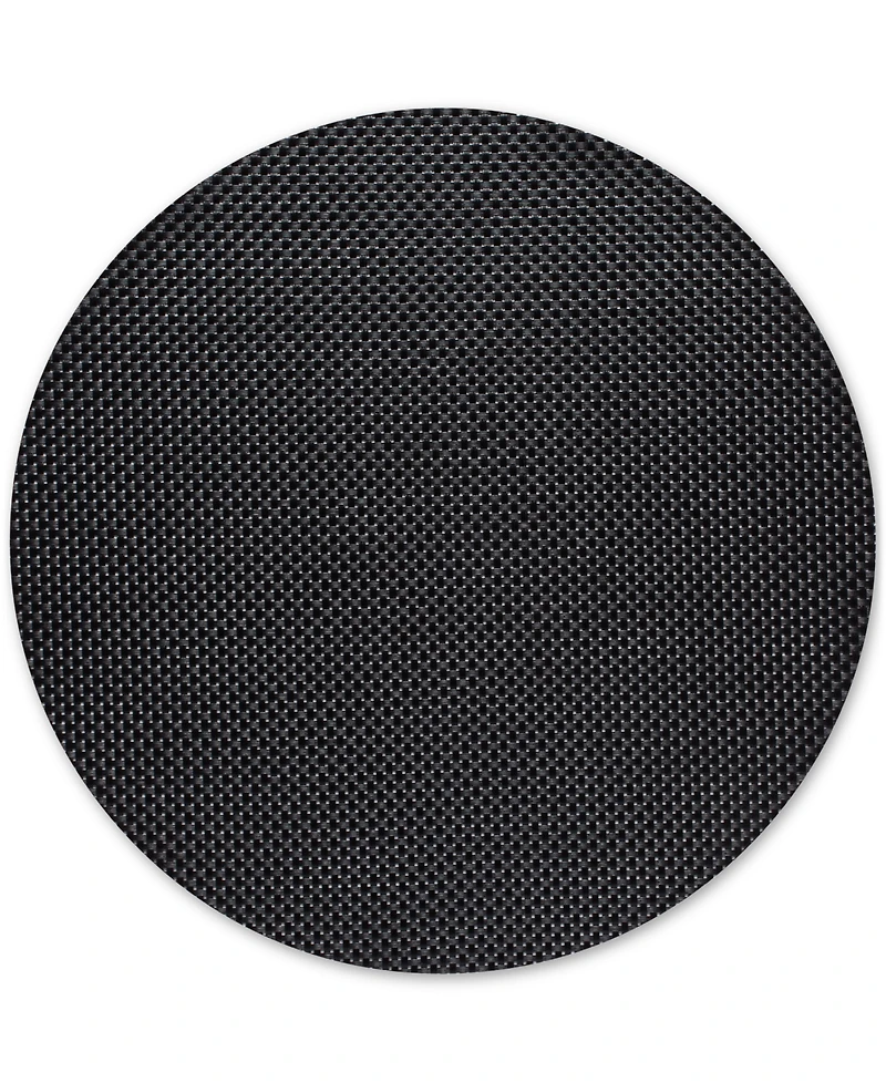 Chilewich Basketweave Woven Vinyl Round Placemat