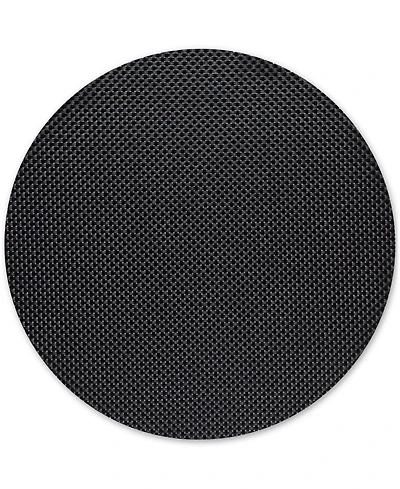 Chilewich Basketweave Woven Vinyl Round Placemat
