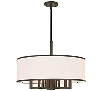 Livex Park Ridge Metal 24'' Chandelier