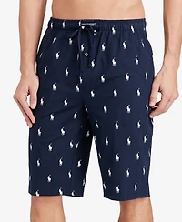 Polo Ralph Lauren Men's Cotton Logo Pajama Shorts