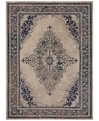Closeout! Karastan Cosmopolitan Armitage Indigo 2'4" x 7'10" Runner Rug
