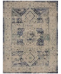 Closeout Karastan Cosmopolitan Santee Indigo Area Rug Collection
