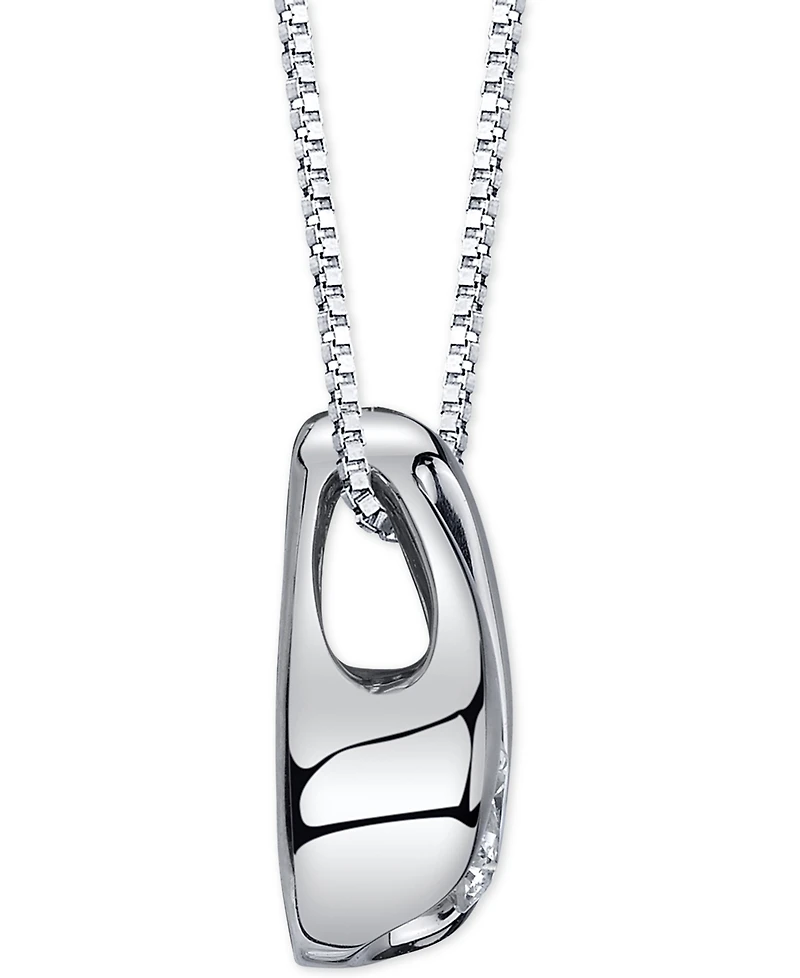 Sirena Diamond Pendant Necklace (1/2 ct. t.w.) in 14k White Gold