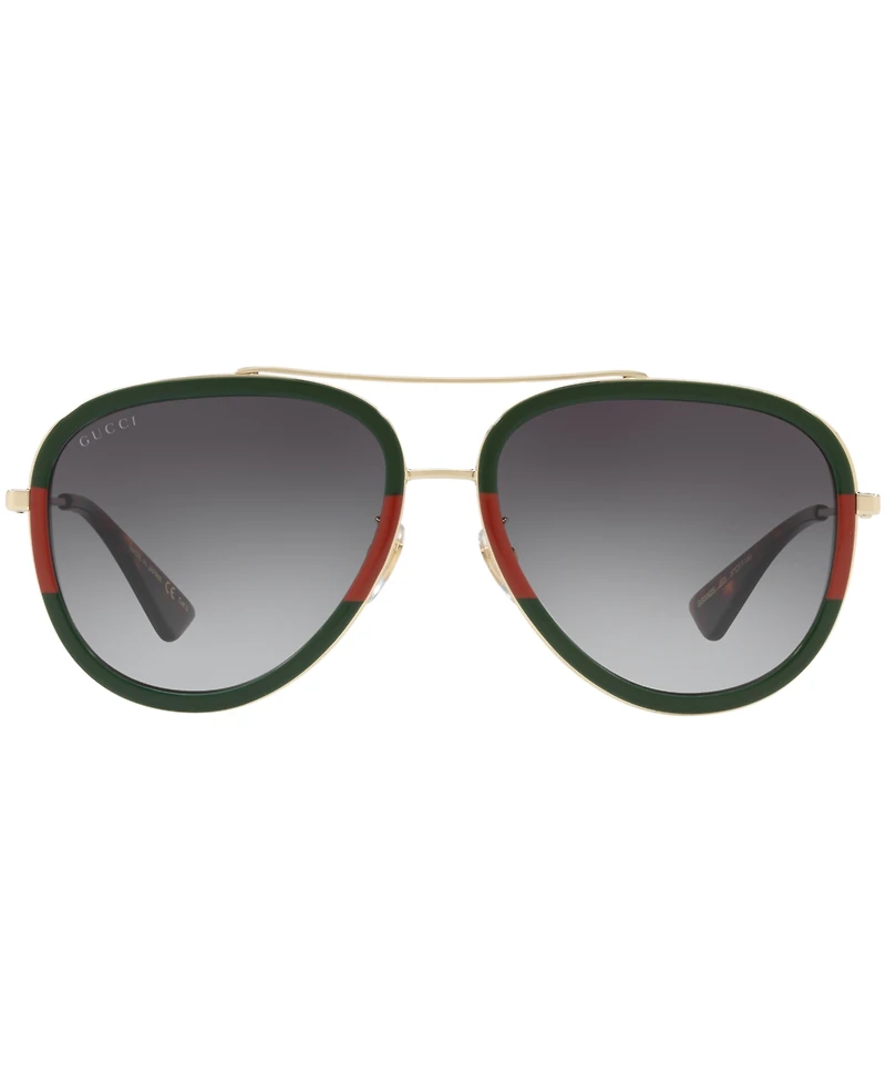 Gucci Gradient Pilot Sunglasses, GG0062S