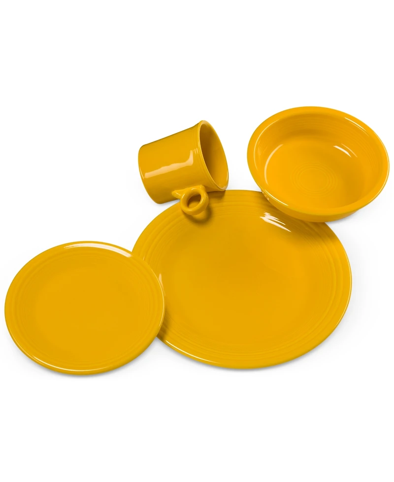 Fiesta Classic Rim 4 Pc. Place Setting, Service for 1