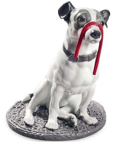 Lladro Jack Russell with Licorice Figurine