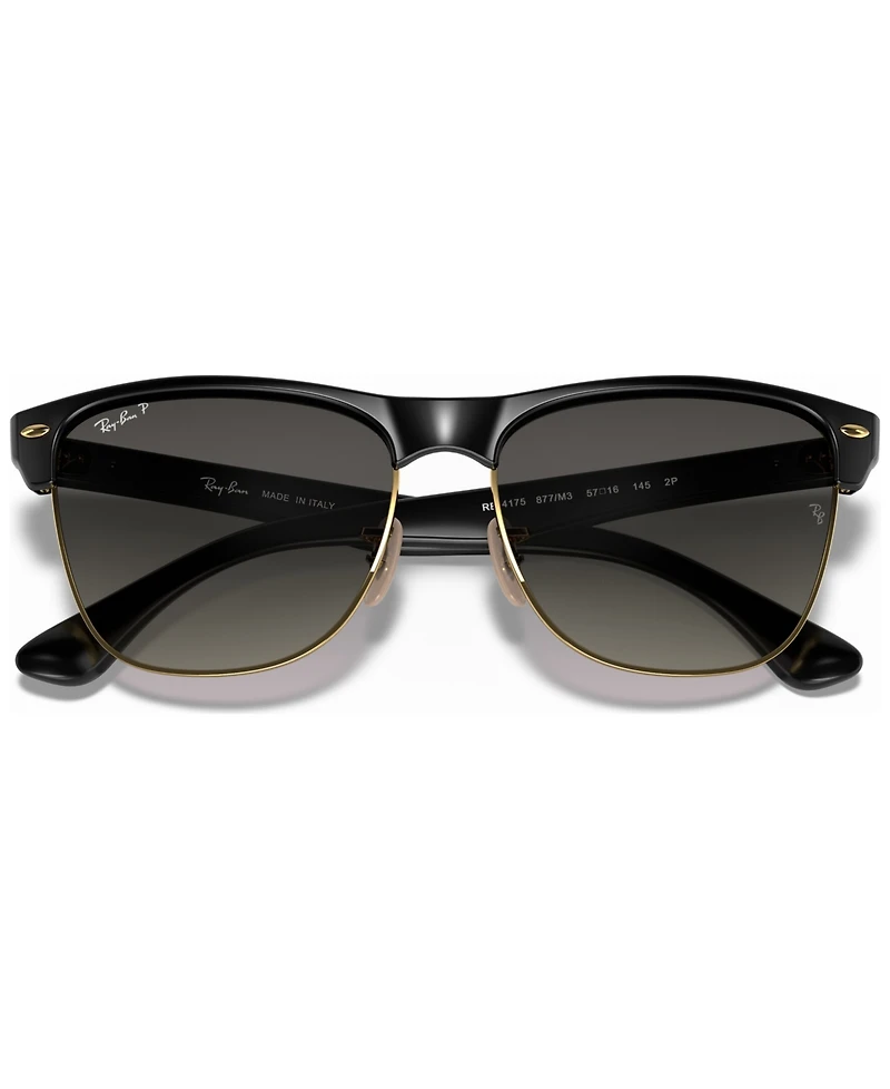 Ray-Ban Polarized Sunglasses , RB4175 Clubmaster Oversized