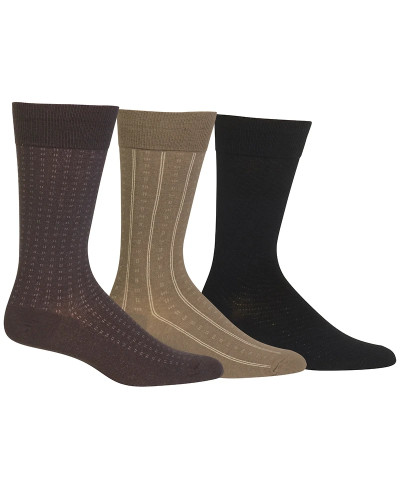Polo Ralph Lauren Men's 3-Pk. Assorted Patterns Dress Socks