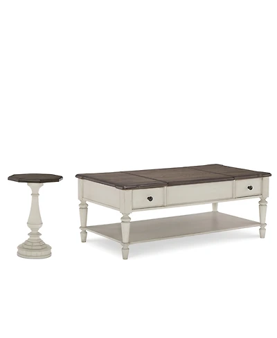 Barclay Table Furniture Set, 2-Pc. Set (Coffee Table & Octagon End Table)