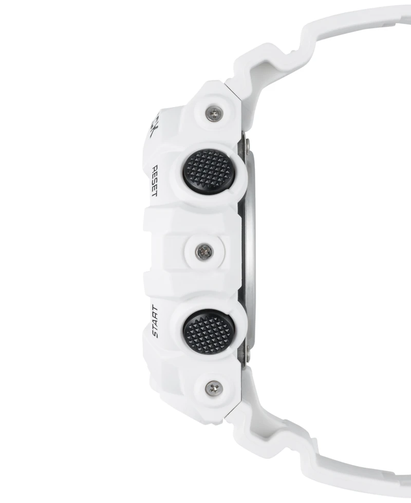G-Shock Men's Analog-Digital White Resin Strap Watch 54mm GA700-7A