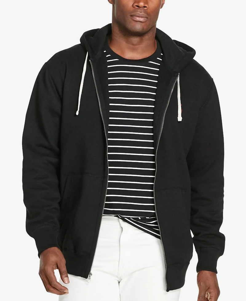 Polo Ralph Lauren Men's Big & Tall Full-Zip Signature Fleece Hoodie