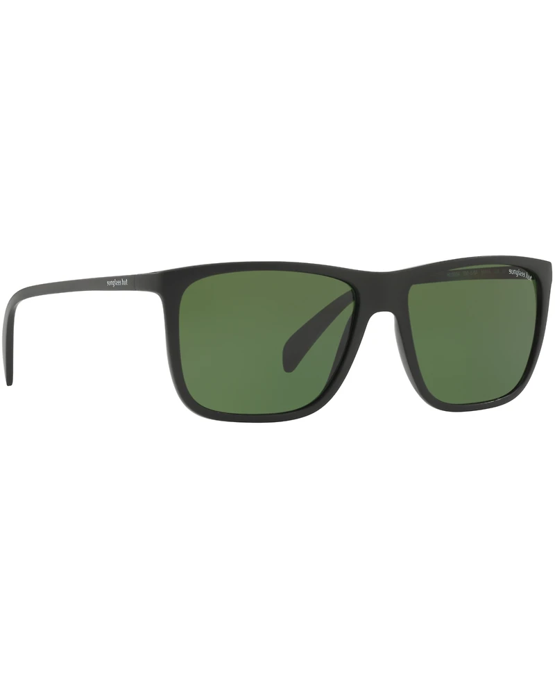 Sunglass Hut Collection Polarized Sunglasses , HU2004 57