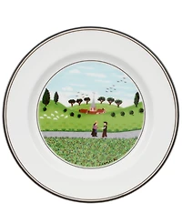 Villeroy & Boch Design Naif Bread & Butter Plate, Boy & Girl
