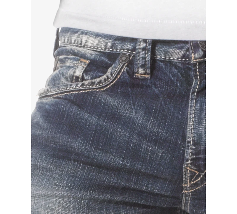 Silver Jeans Co. Men's Zac Relaxed Fit Straight Stretch
