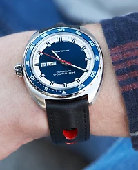 Hamilton Men's Swiss Automatic Pan Europ Interchangeable Fabric and Leather Strap Watch Set 42mm H35405741