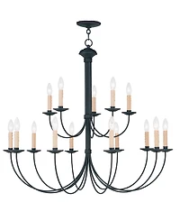 Livex Heritage Chandelier Light