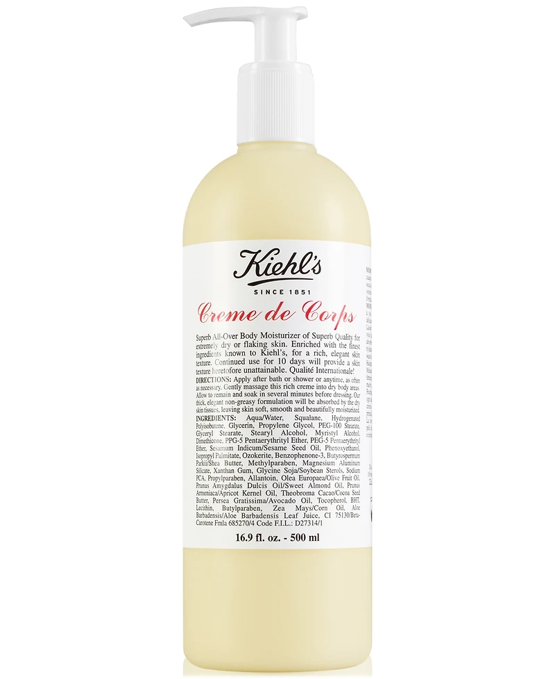 Kiehl's Since 1851 Creme de Corps Body Lotion with Cocoa Butter
