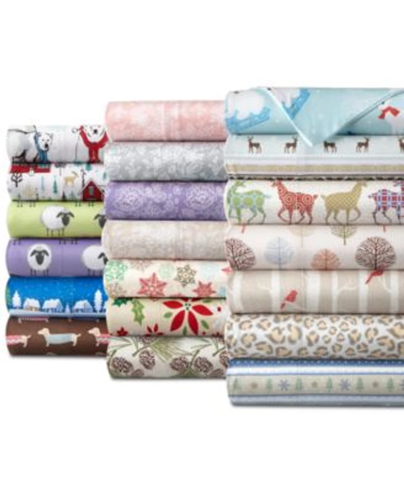 Shavel Micro Flannel Printed Sheet Sets
