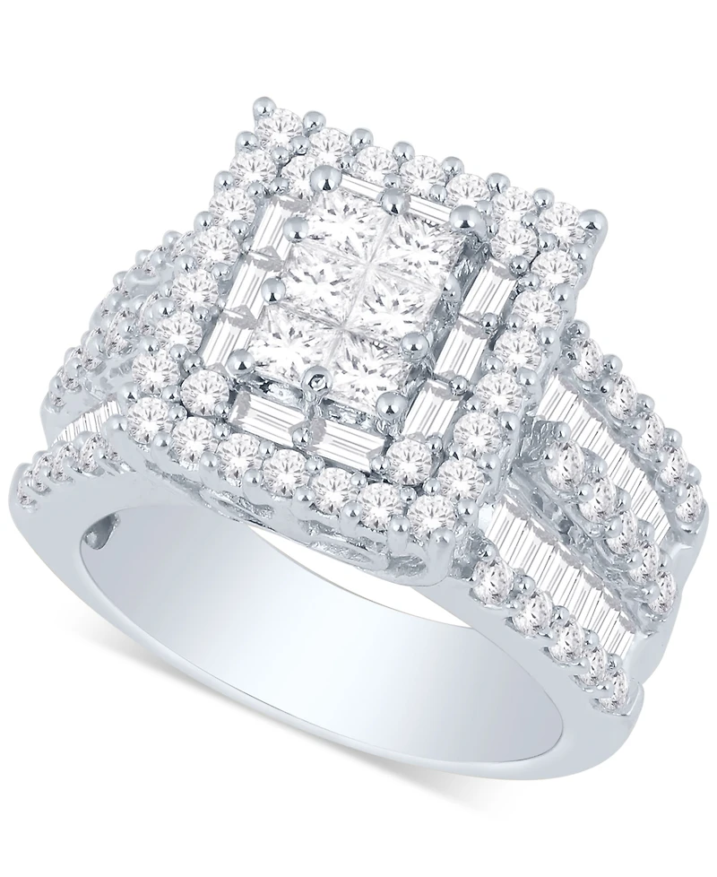 Diamond Ring (3 ct. t.w.) 14k Gold or White