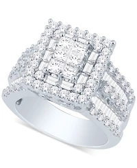Diamond Ring (3 ct. t.w.) 14k Gold or White