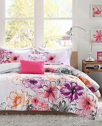 Intelligent Design Olivia Reversible 4-Pc. Comforter Set, Twin/Twin Xl