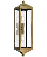 Livex Nyack 2-Light Outdoor Wall Lantern