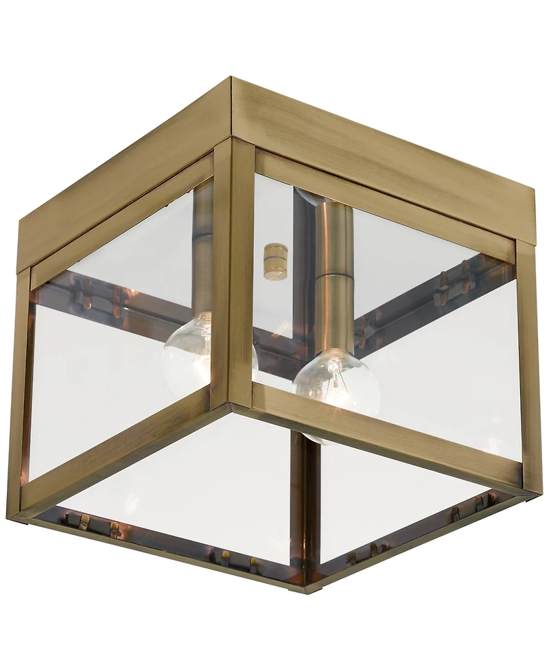 Livex Nyack 2-Light Flush Mount