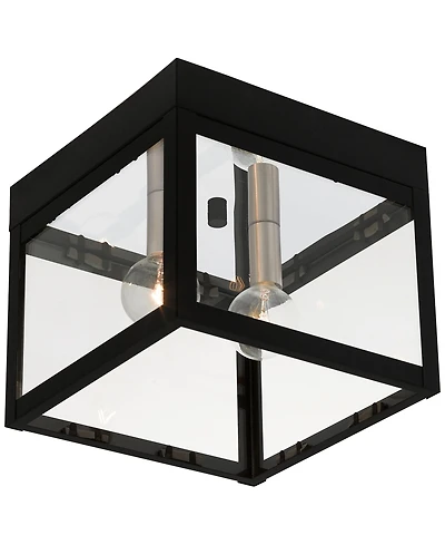 Livex Nyack 2-Light Flush Mount