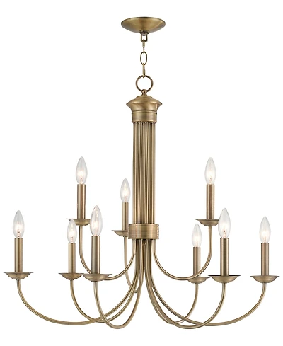 Livex Estate 9-Light Chandelier