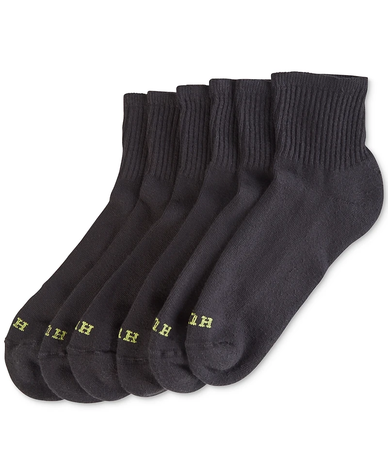 Hue Women's Mini Crew 6 Pack Socks U10227