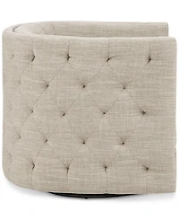 Madison Park Capstone Swivel Tufted Chair